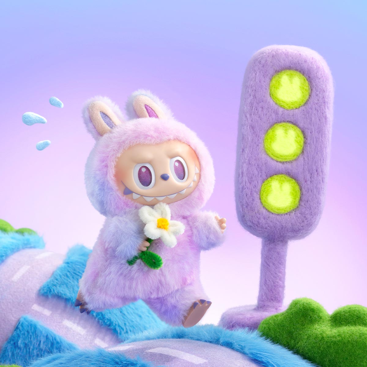 © 2025 Pop Mart Labubu THE MONSTERS Big into Energy Series-Vinyl Plush Pendant Blind Box