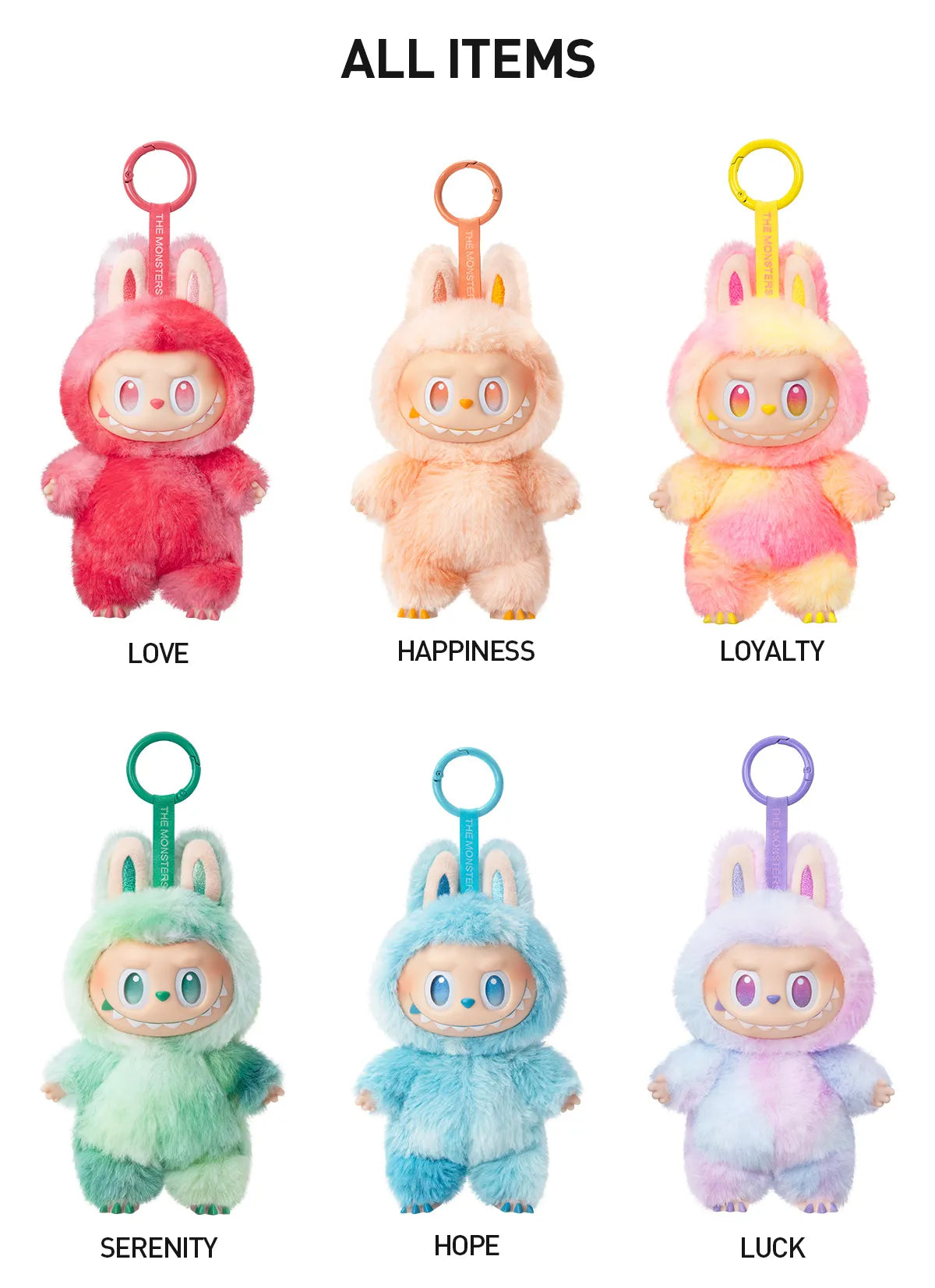 © 2025 Pop Mart Labubu THE MONSTERS Big into Energy Series-Vinyl Plush Pendant Blind Box