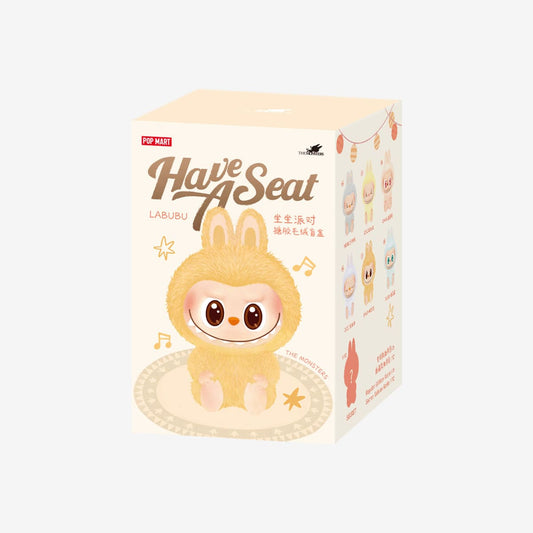 © 2025 Pop Mart Labubu THE MONSTERS - Have a Seat Vinyl Plush Blind Box